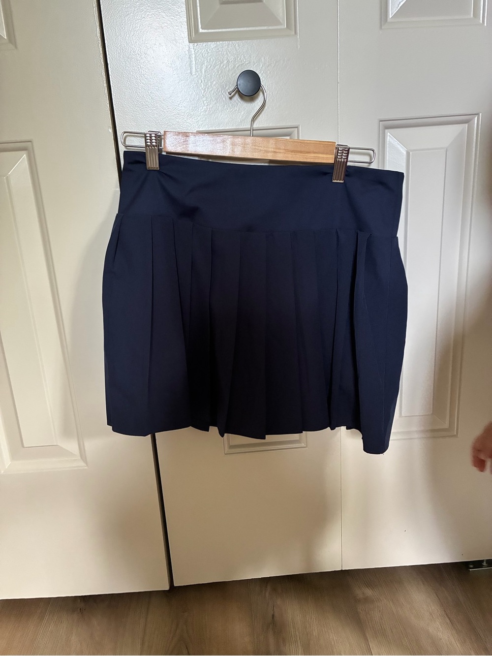 Tommy Bahama Navy Pleated Tennis Skirt